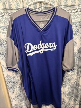 Fanatics Royal Blue and Gray Team Pullover
